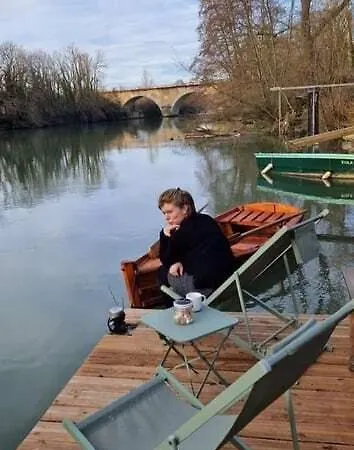 Bateau Nuit Sur La Marne * Mery-Sur-Marne