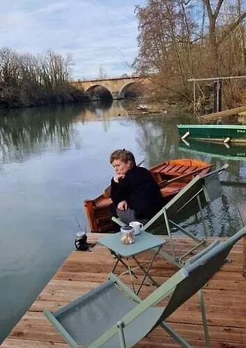 Bateau Nuit Sur La Marne * Mery-Sur-Marne